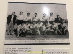 Exposición 100 Años de Futbol en Mula